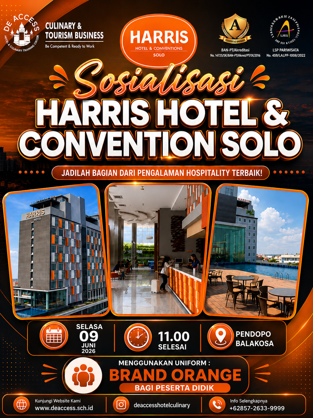 Sosialisasi Industry HARRIS Hotel & Convention Solo