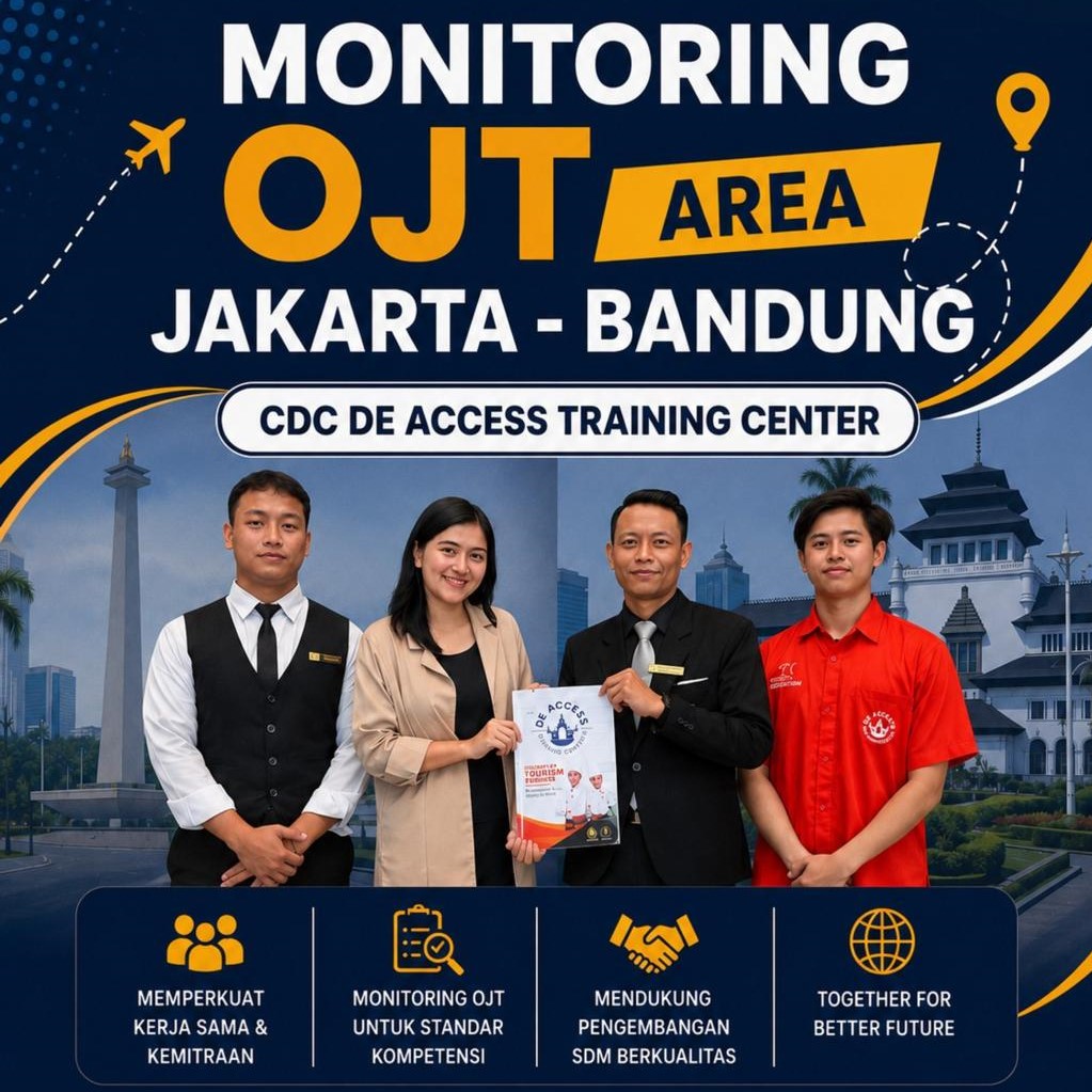 Monitoring On The Job Training (OJT) Angkatan 19 Area Jakarta – Bandung